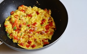 Preparazione Frittata waffle - Fase 2