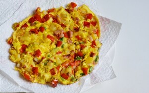 Preparazione Frittata waffle - Fase 3