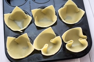 Preparazione Mini lasagne - Fase 2