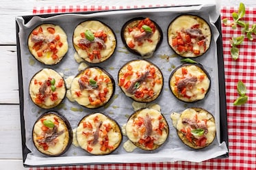 Pizzette di melanzane