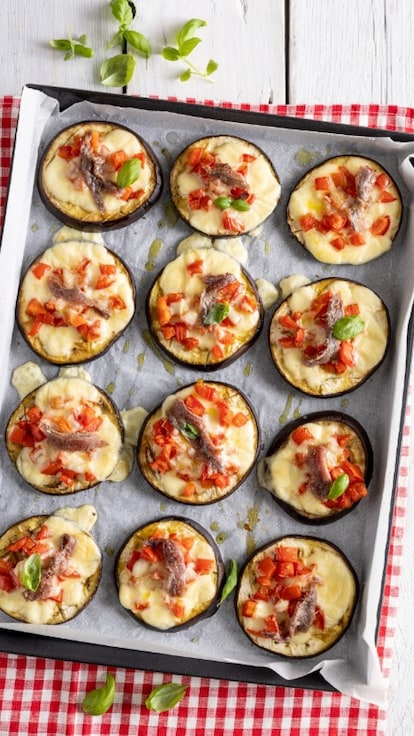 Pizzette di melanzane