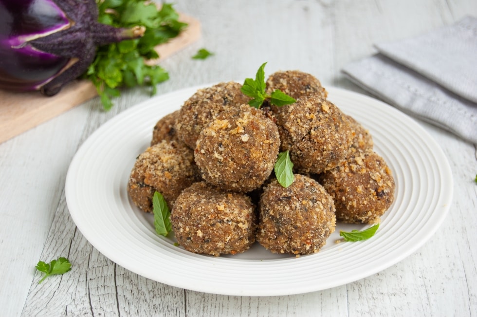 Polpette di melanzane al forno ricetta