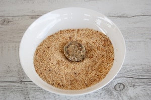 Preparazione Polpette di melanzane al forno - Fase 2