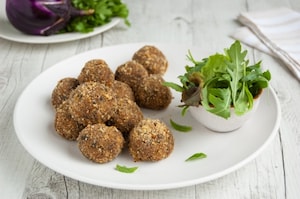Preparazione Polpette di melanzane al forno - Fase 3