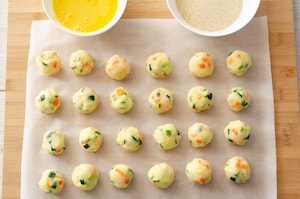 Preparazione Polpette di verdure al forno - Fase 3