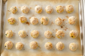 Preparazione Polpette di verdure al forno - Fase 3