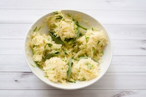 Preparazione Tacos di rosti con insalata di pollo - Fase 1