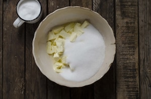 Preparazione Torta al cioccolato all'inglese - Fase 1
