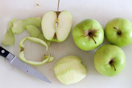 Preparazione Torta di mele al sidro - Fase 3 Preparazione Torta di mele al sidro - Fase 3