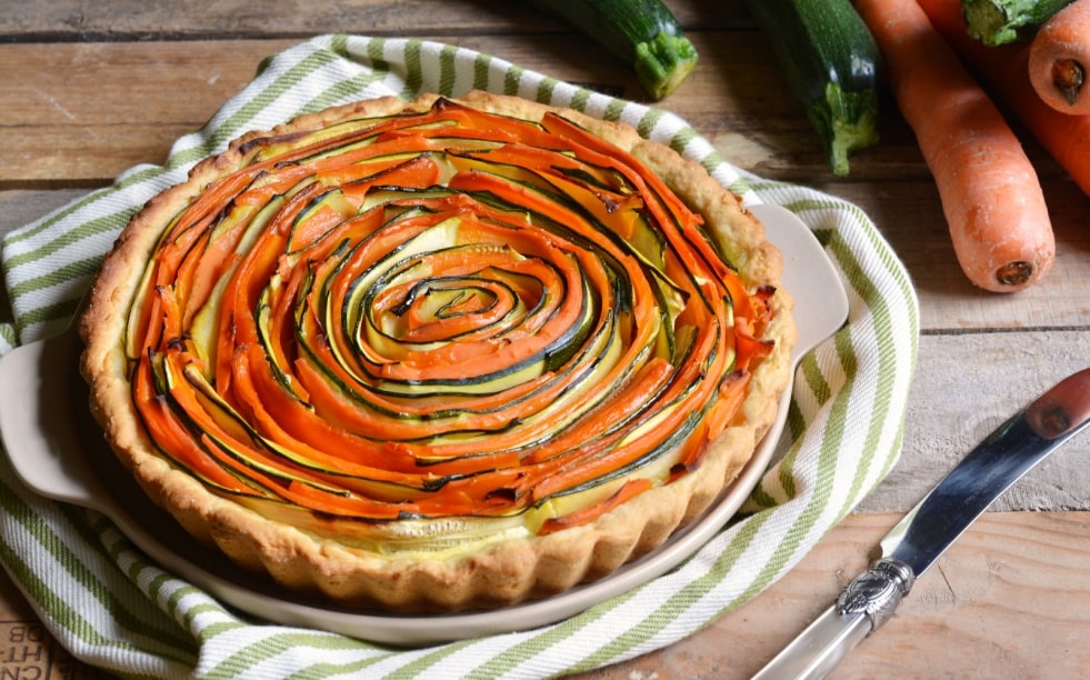 Torta salata vegetariana ricetta