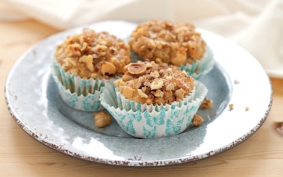 Tortini caldi alla Mela Alto Adige con briciole alla cannella