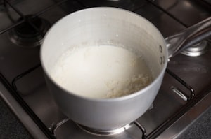 Preparazione Cannelloni di verza e porri con salsa di zucca - Fase 3