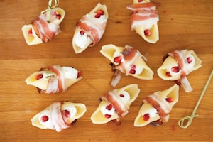 Preparazione Conchiglioni ripieni al bacon e melograno - Fase 4