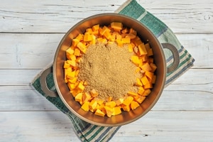 Preparazione Confettura di zucca - Fase 1