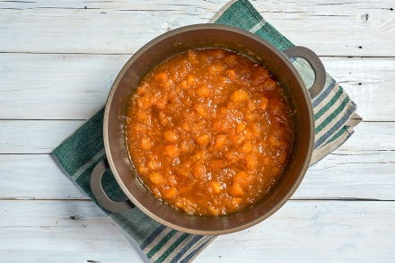 Preparazione Confettura di zucca - Fase 2 Preparazione Confettura di zucca - Fase 2