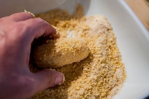 Preparazione Crocchette di patate con mele e speck croccante - Fase 5