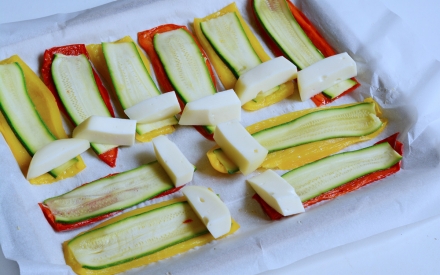 Preparazione Crostata salata di peperoni - Fase 2 Preparazione Crostata salata di peperoni - Fase 2