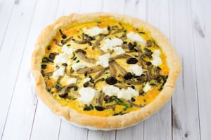 Preparazione Quiche alla zucca - Fase 3