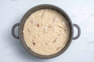 Preparazione Risotto ai funghi porcini - Fase 3