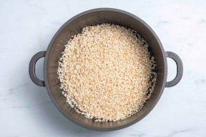 Preparazione Risotto ai funghi porcini - Fase 2