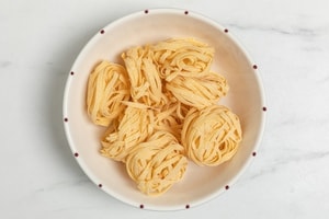 Preparazione Tagliatelle con guanciale croccante e zucca - Fase 3