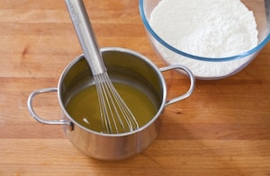 Preparazione Biscotti al burro - Fase 1