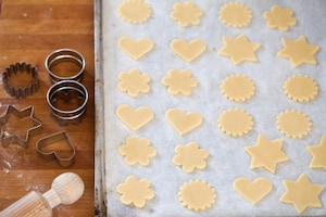 Preparazione Biscotti al burro - Fase 5