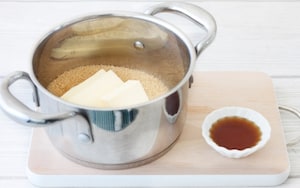 Preparazione Biscotti alla cannella e arancia - Fase 1