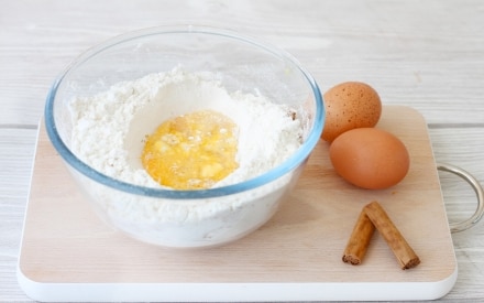 Preparazione Biscotti alla cannella e arancia - Fase 2