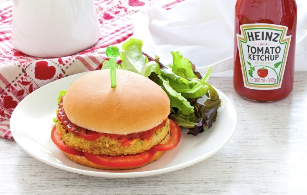 Burger di quinoa e verdure miste ricetta