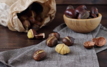 Castagne al microonde