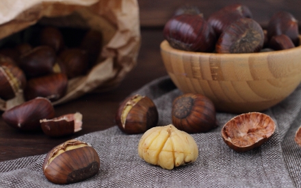 Preparazione Castagne al microonde - Fase 3 Preparazione Castagne al microonde - Fase 3