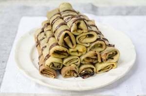 Preparazione Crepes alla Nutella - Fase 1