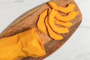 Preparazione Gratin di pane, zucca e formaggio - Fase 1