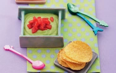 Guacamole di piselli