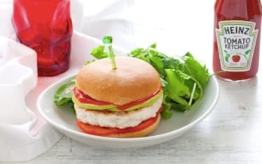 Hamburger di tacchino e mela verde