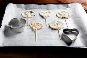 Preparazione Lecca lecca al parmigiano - Fase 2