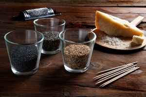 Preparazione Lecca lecca al parmigiano - Fase 1