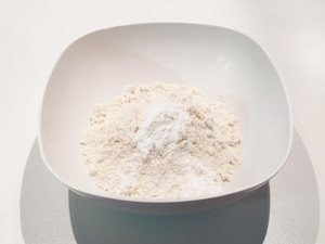 Preparazione Muffin alla zucca con cuore di gorgonzola - Fase 2