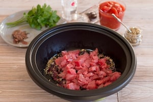 Preparazione Panini ripieni di spezzatino - Fase 1