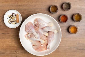 Preparazione Pollo al curry - Fase 1