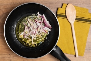 Preparazione Pollo al curry - Fase 2