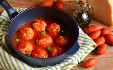 Polpette di ricotta al sugo