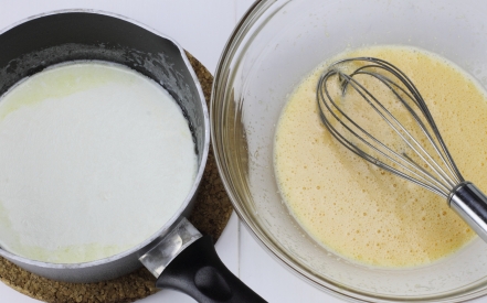 Preparazione Quiche lorraine - Fase 1 Preparazione Quiche lorraine - Fase 1