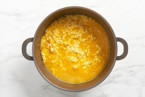 Preparazione Risotto alla zucca - Fase 4