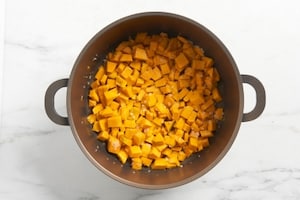Preparazione Risotto alla zucca - Fase 2