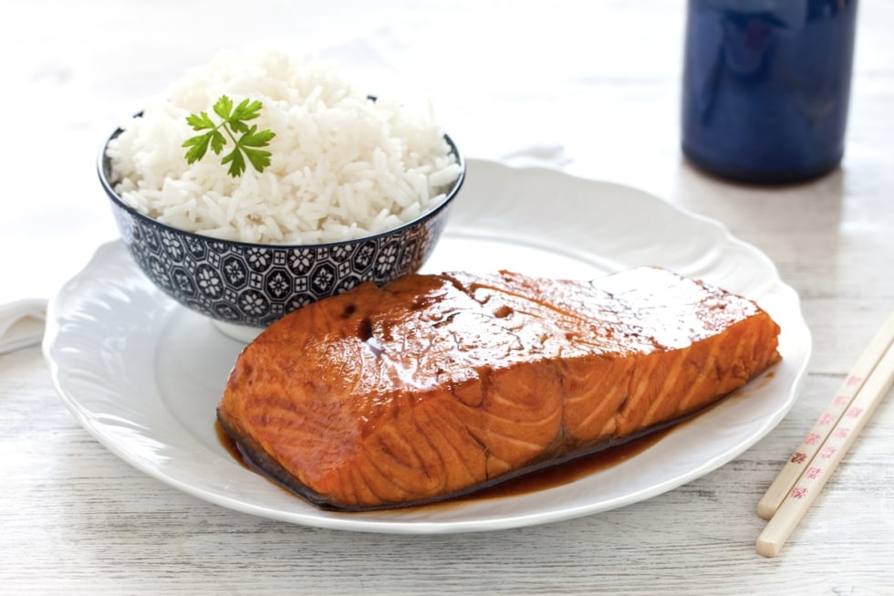 Salmone teriyaki  ricetta