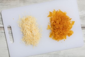 Preparazione Spaghetti olio, limone, bottarga e ragusano - Fase 1