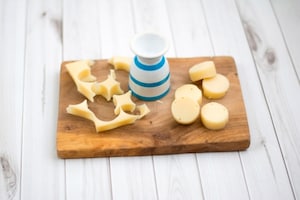 Preparazione Spiedini di polenta e formaggio - Fase 2