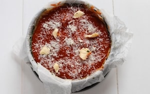 Preparazione Torta di crepes salate - Fase 5